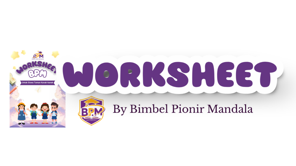 Worksheet Bimbel Pionir Mandala