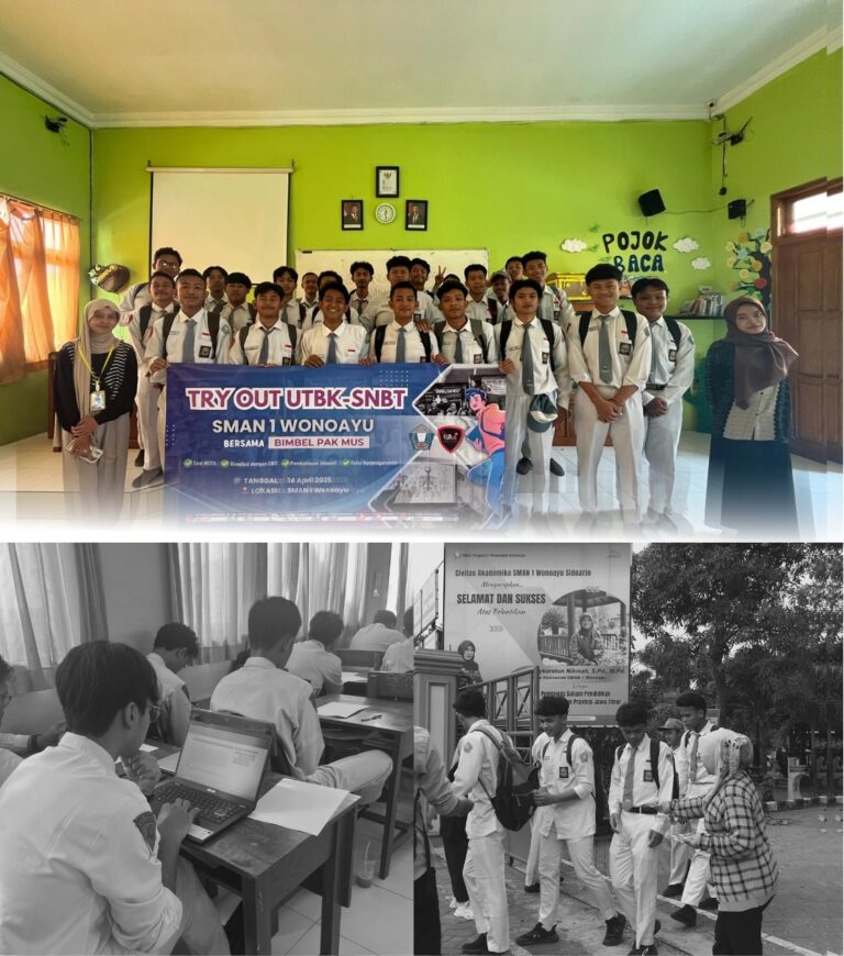 TRY OUT SNBT SMAN 1 WONOAYU WITH BIMBEL PAK MUS