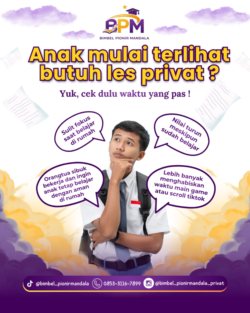 waktu les privat